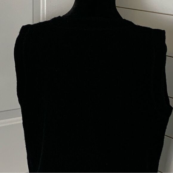 Woolrich Womens medium Wool Vest Log Cabin Goose Moose Patchwork Winter - Picture 7 of 13